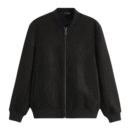 Baseballjacke aus Wildleder
