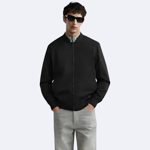 Baseballjacke aus Wildleder – Bild 7