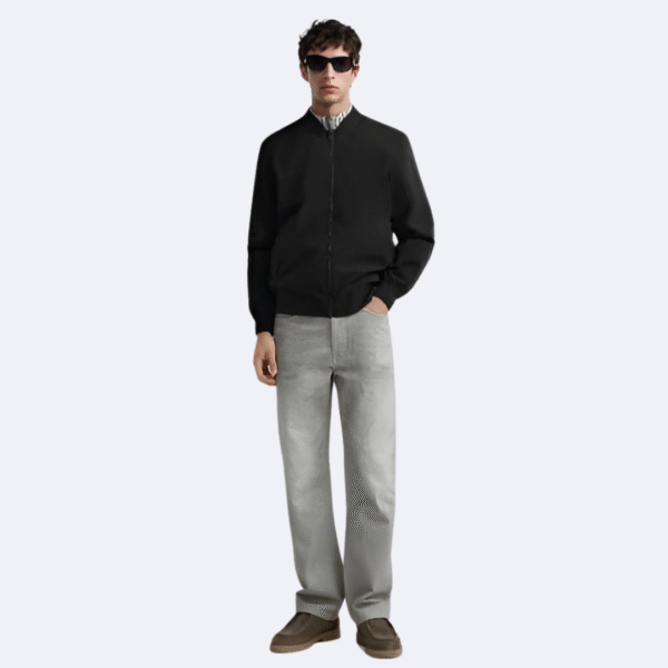 Baseballjacke aus Wildleder – Bild 7