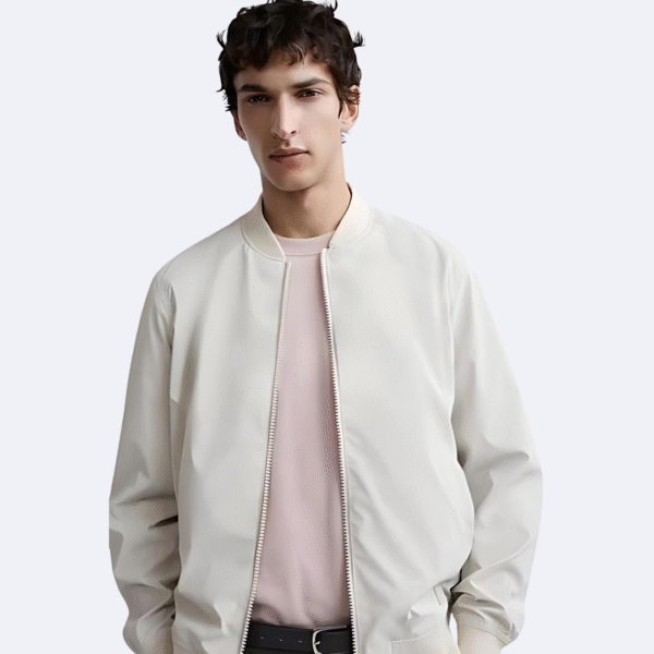 Baseballjacke aus Wildleder – Bild 5